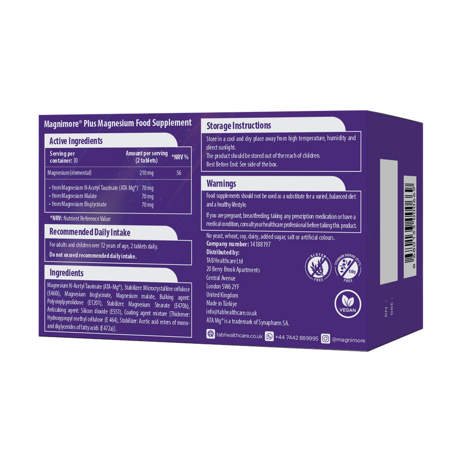 Magnimore Plus Magnesium Supplements