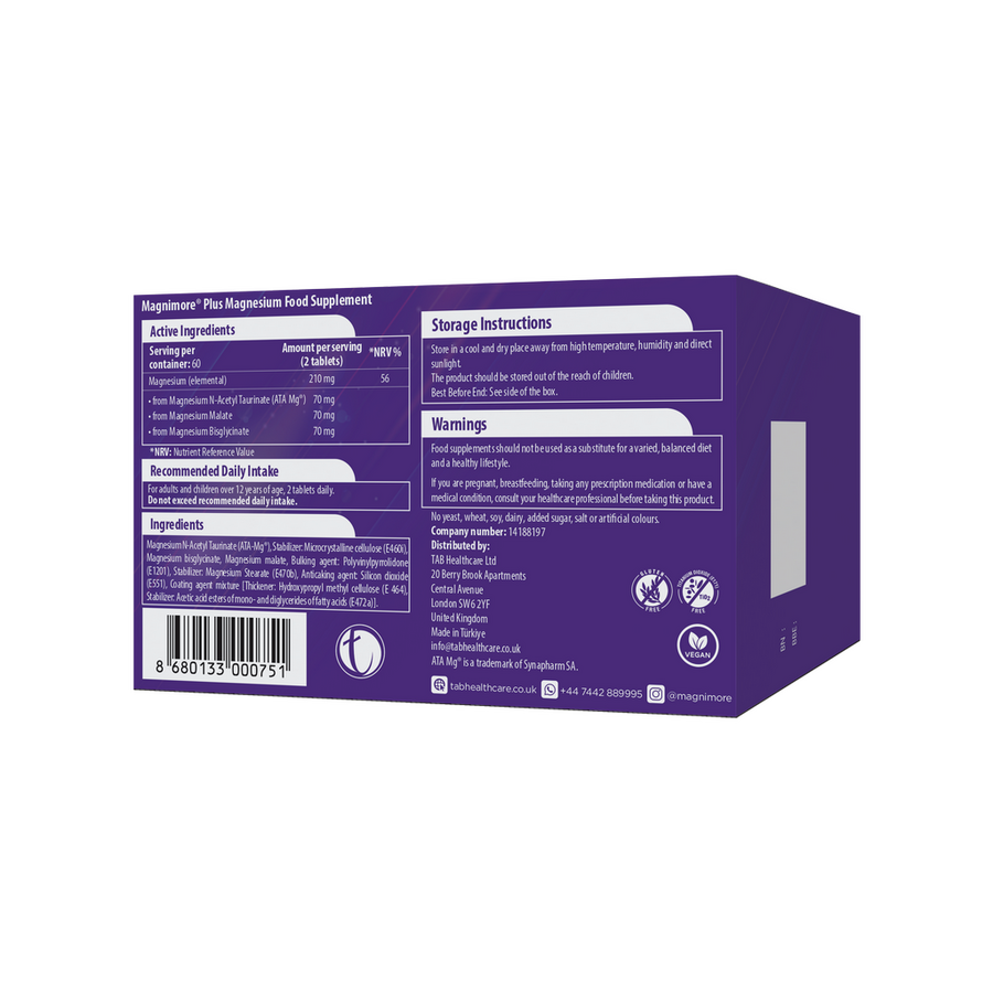 Magnimore Plus Magnesium Supplements