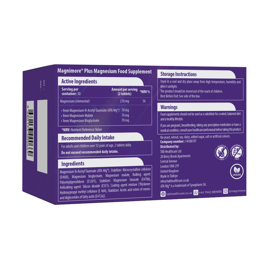 Magnimore Plus Magnesium Supplements