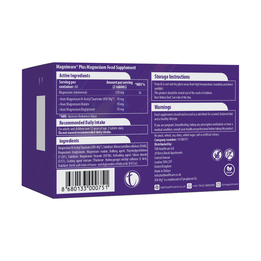 Magnimore Plus Magnesium Supplements